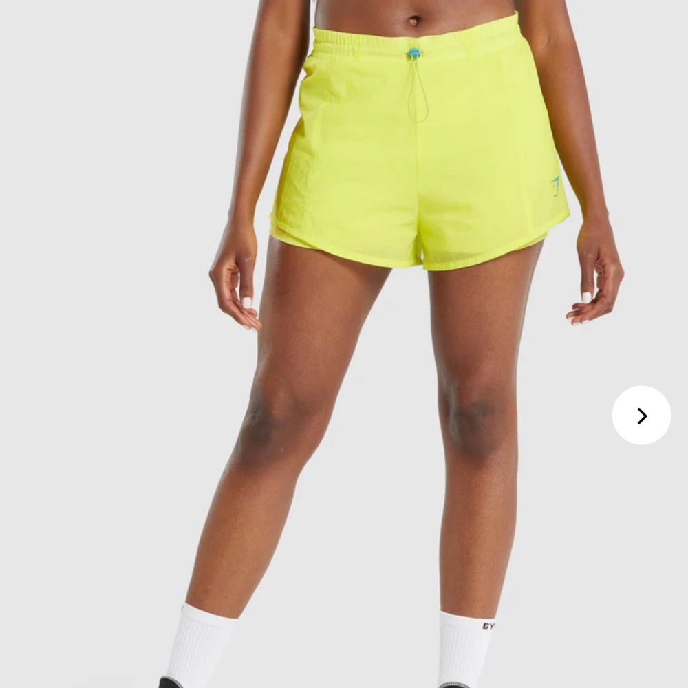 New Gymshark Pulse 2 in 1 Shorts, size medium